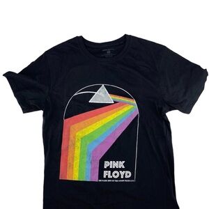 Pink Floyd T Shirt Dark Side Of The Moon 1972 Tour Official Men Black Rock M